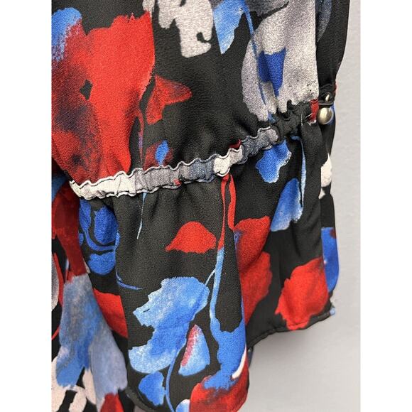 The Limited Collection‎ Blouse Womens Plus size 1X Bold Floral Shirt Career - Picture 7 of 8